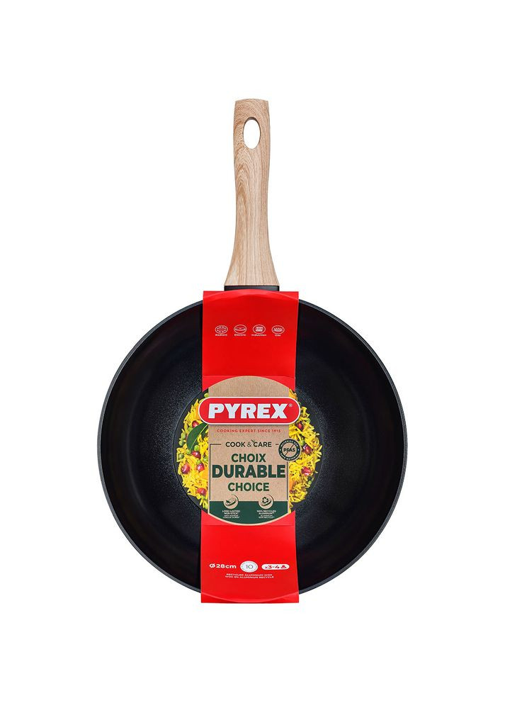 Сковорода Вок Cook&Care 28см (CR28BW6/8044) Pyrex (334831697)