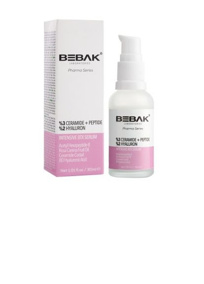 Інтенсивна антивікова сироватка для обличчя з пептидами і церамідами Pharma, 30 мл Bebak (278648344)