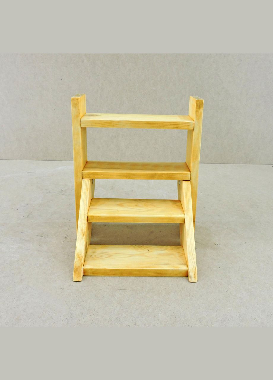 Підставка для квітів з дерева Канарія каррі (ЦВП-000903) No Brand (328225073)