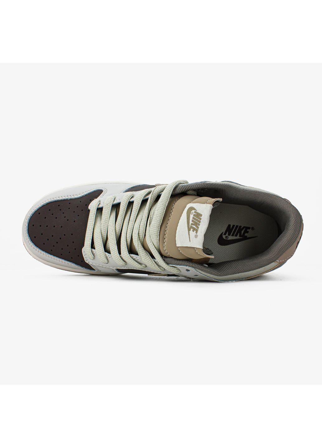 Кроссовки женские и мужские Nike SB Dunk Low Teddy Bear beige brown | Найк СБ Данк низкие бежевые коричневые No Brand бежевые демисезоны (368194282)