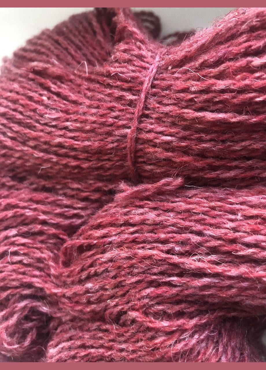 Нитки пряжа «Северяночка», цвет малиновый, шерсть 100% No Brand (325701595)