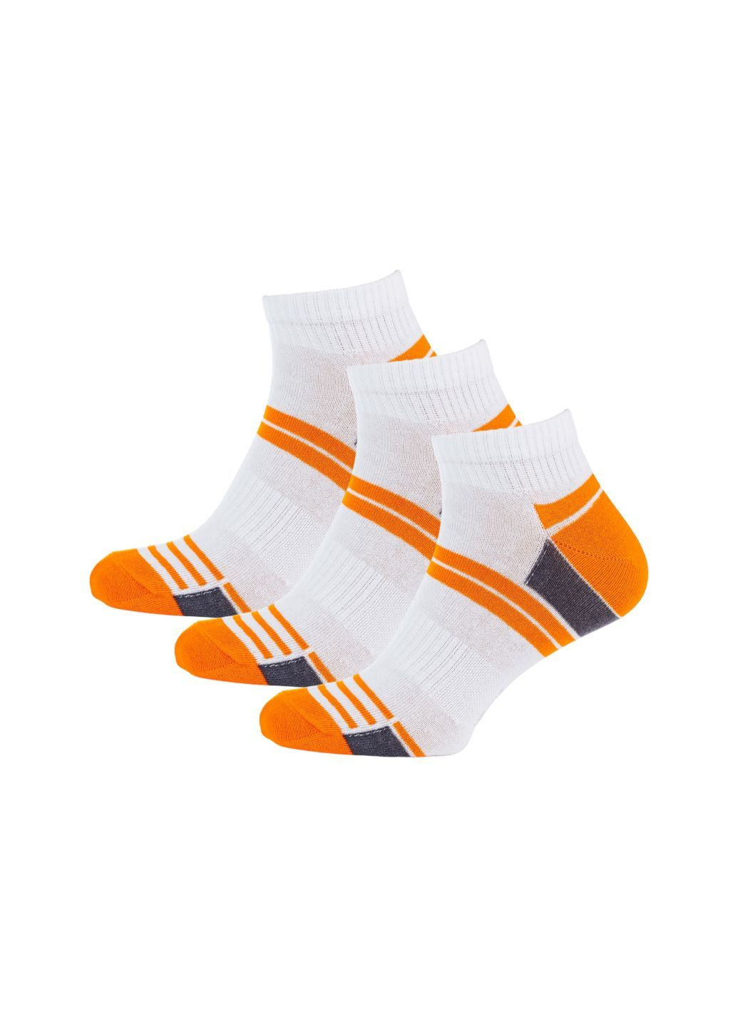 Білі набір (3 шт) чоловічих шкарпеток MZ (302739577)