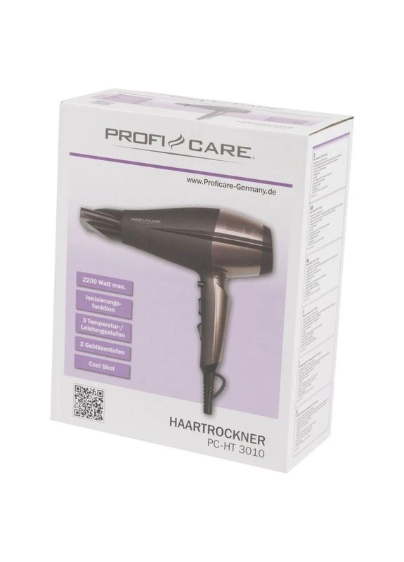 Фен PROFICARE PC-HT 3010 Brown Profi Care (323637420)