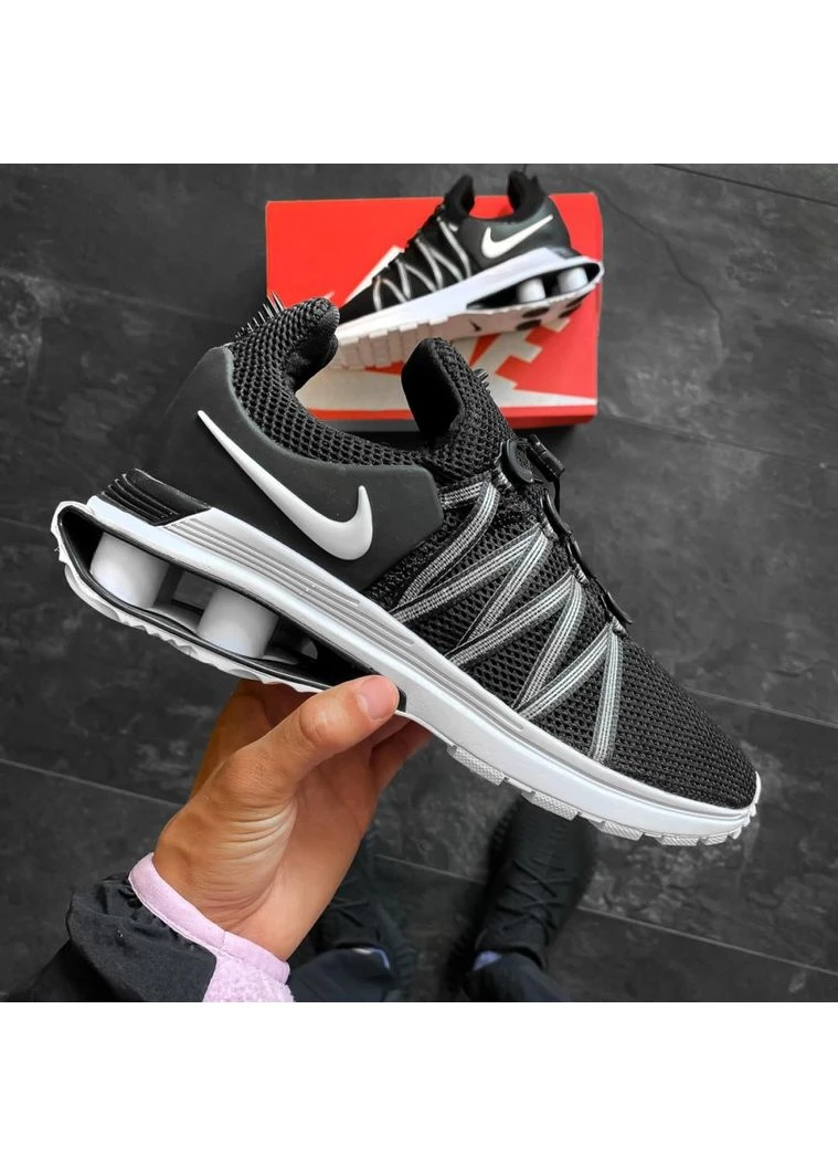 Комбіновані літні кросівки nike shox gravity найк шокс No Brand