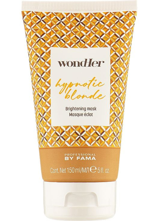 Маска для блестящего блонда Wondher Hypnotic Blonde Brightening Mask 150ml (984755-74435) Professional By Fama (368605283)