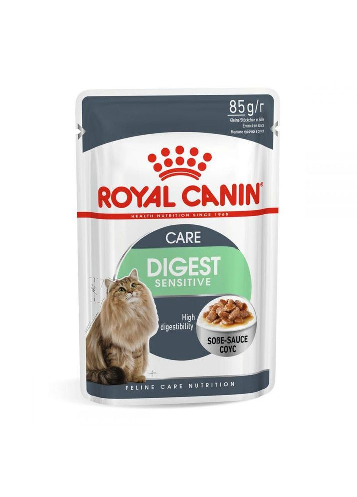 Влажный корм для котов Digest Sensitive с чувствительным пищеварением 85 г 4076001 Royal Canin (268547914)