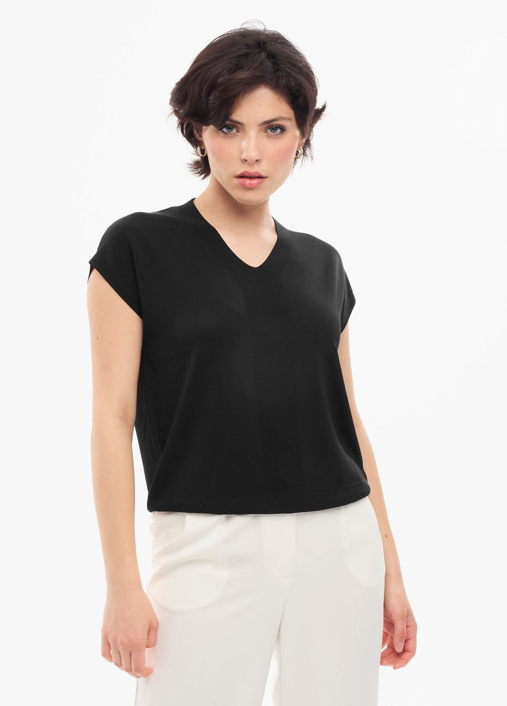 Футболка-блуза зі смужкою Success - (294207124)