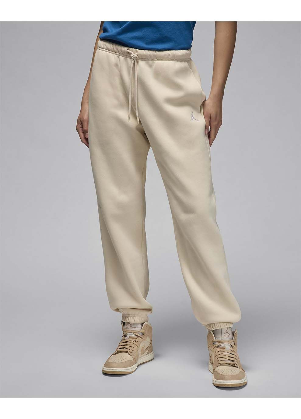 Жіночі Штани W J BRK FLC PANT 24 Бежевий Jordan (367192493)