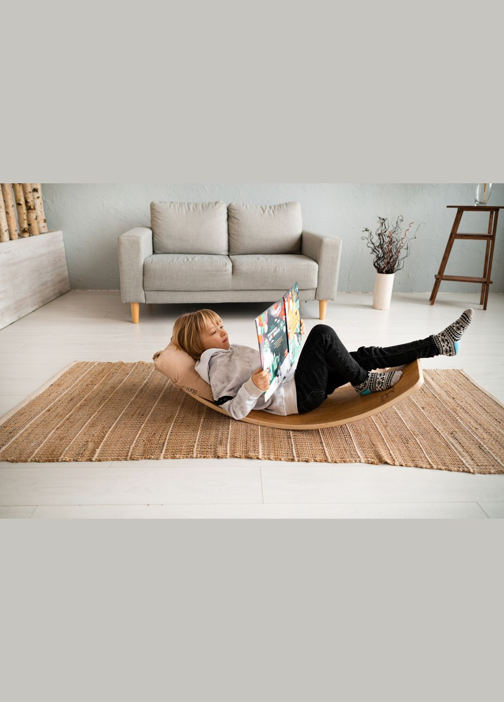 Рокерборд Luna Toys Junior 95 см x 29 см x 20 см Пробкова підкладка LunaToys (306552676)