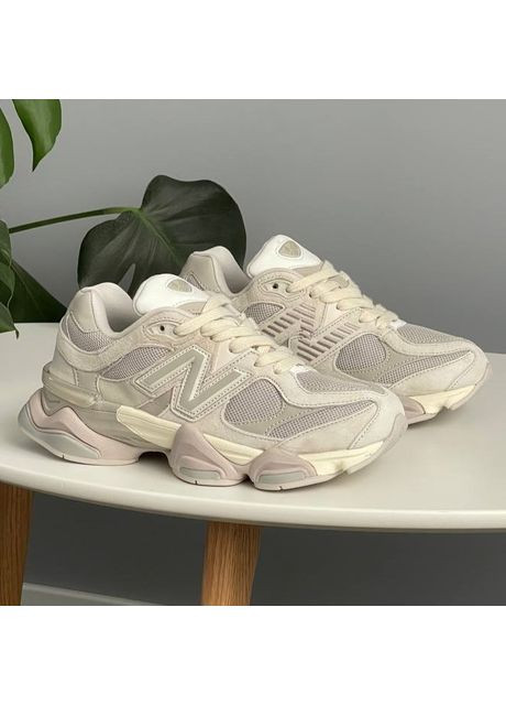 Сірі Осінні кросівки чоловічі і жіночі new balance 9060 grey beige | нью беланс 9060 сірі No Brand