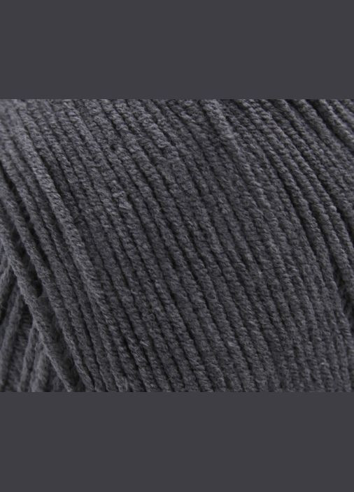 JEANS № 65 темний сірий бавовна-акрил нитки пряжа для в"язання Етрофил Etrofil (366394505)