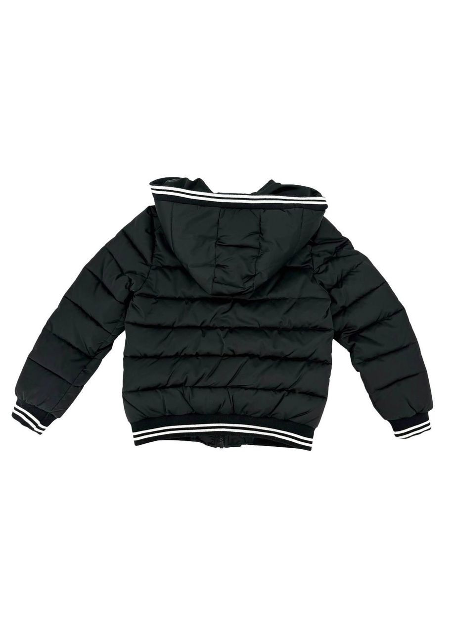 Черная куртка great fun, ст. 0444, черная, 8 лет (рост 128 см) No Brand