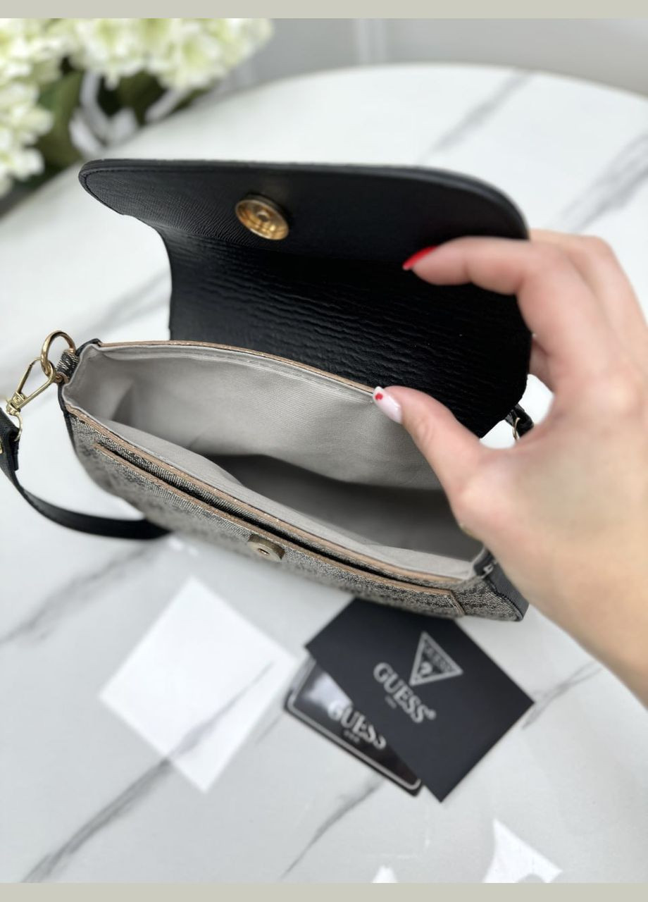 Сумка багет серый теплый No Brand (322376320)