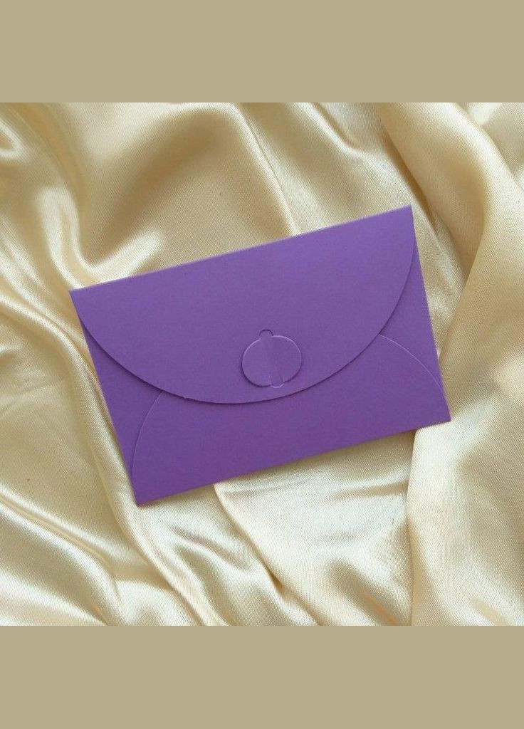 Подарунковий конверт 80х120 мм з кольорового дизайнерського картону No Brand (326063729)