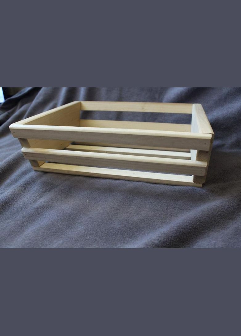 Лоток для овочів і фруктів з дерева Паприка бланже (ЯХО-001301) No Brand (327845865)