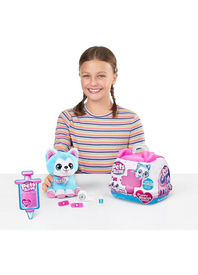 Інтерактивний ігровий набір Повторюшка-лікар Pets Alive 9540 серії "Pet Shop Surprise" S3 Pets & Robo Alive (341609848)