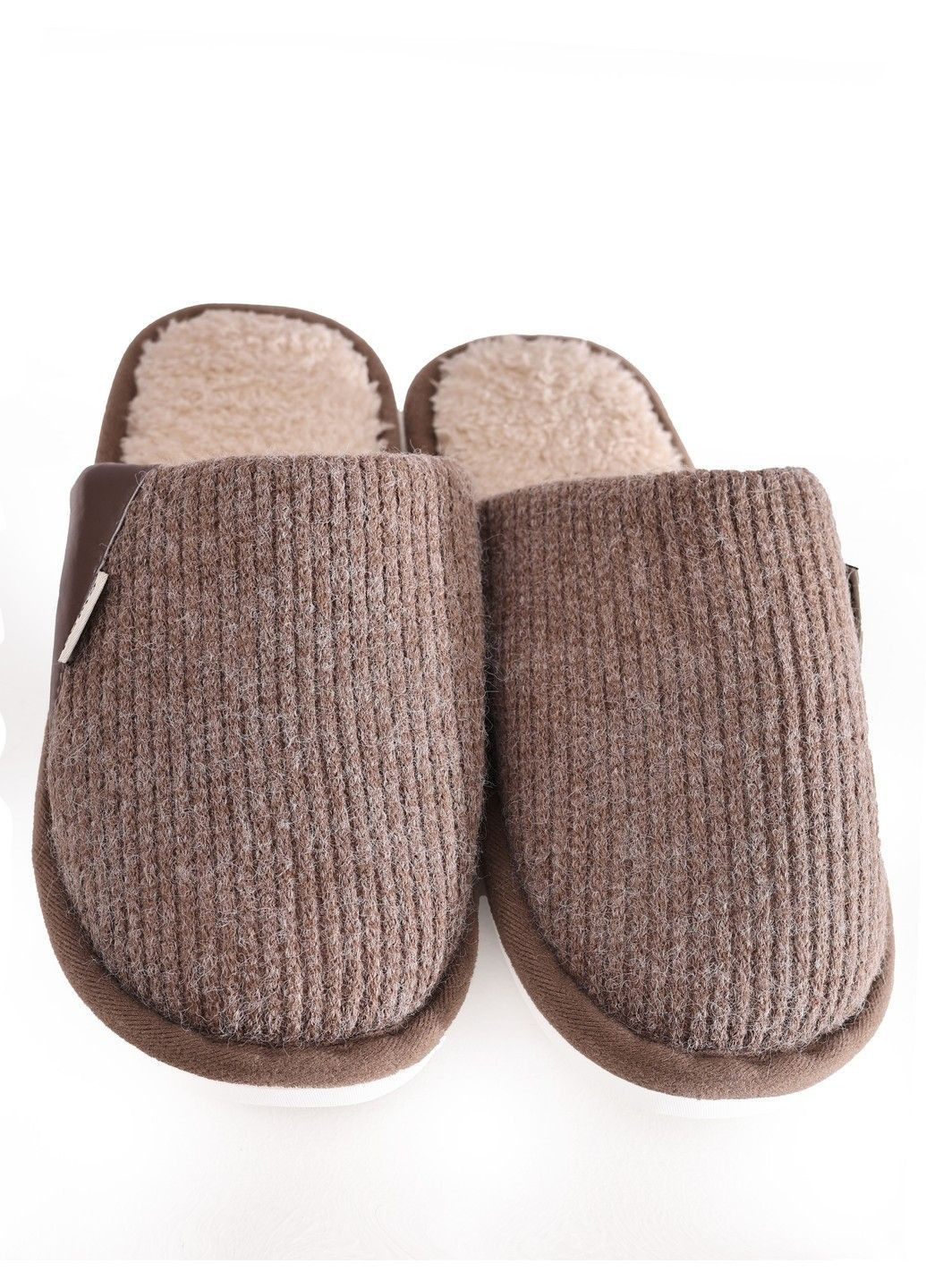 Коричневые тапочки женские Lumo