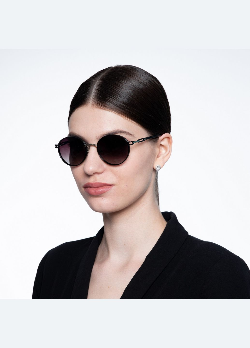 Сонцезахисні окуляри з поляризацією Еліпси жіночі LuckyLOOK 094-024 (289359004)