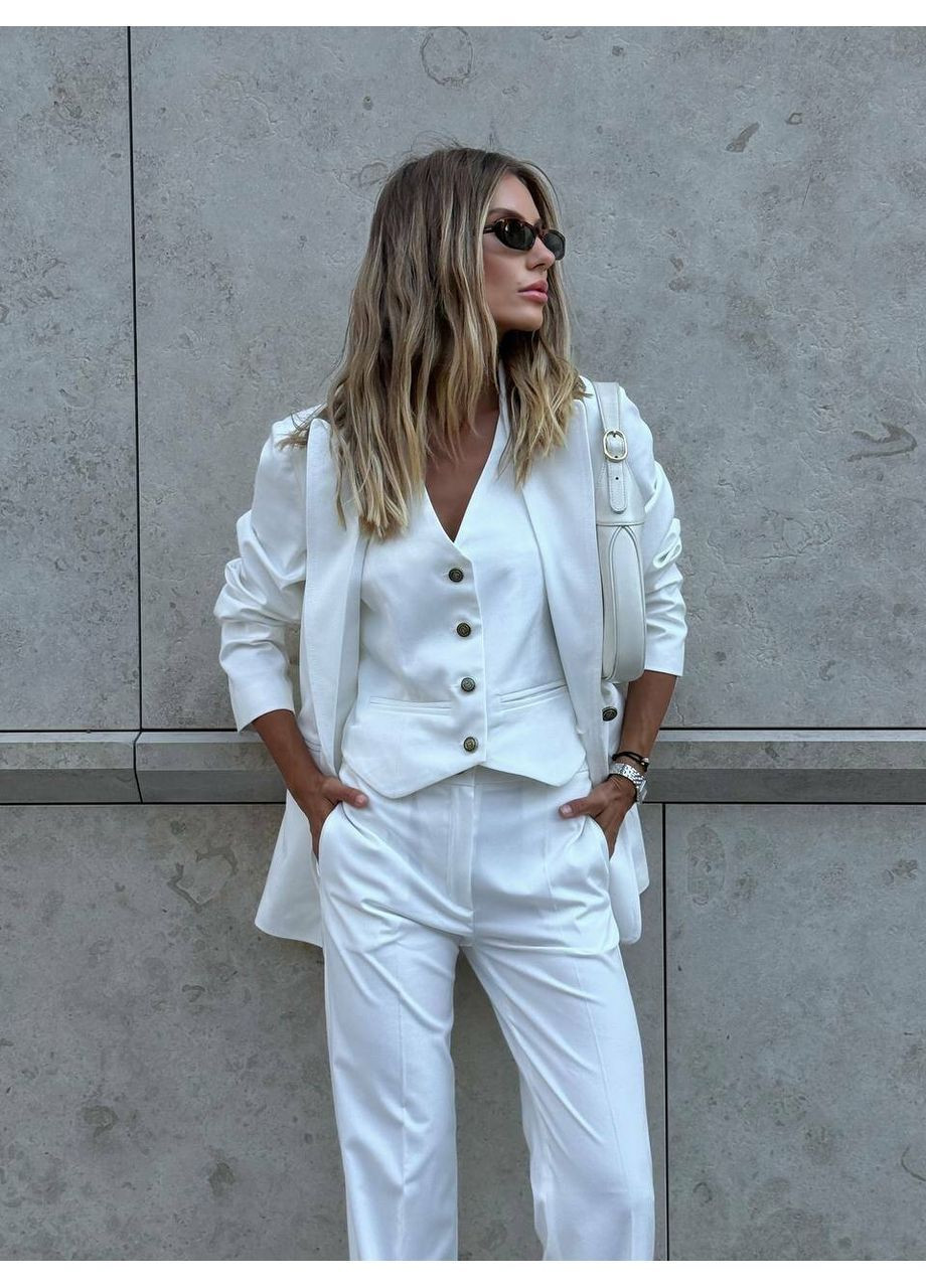 RICCO тройка цвет белый milirud (366292061)