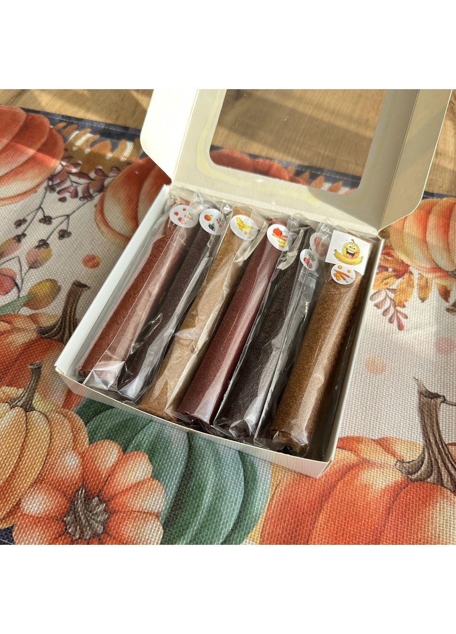 Набір натуральної пастили для діток “Веселий мікс від СмакоНямки” (15 смаків), 400г No Brand (366871170)