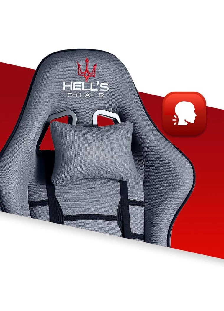 Комп'ютерне крісло Chair HC-1008 Grey (тканина) No Brand (361443768)