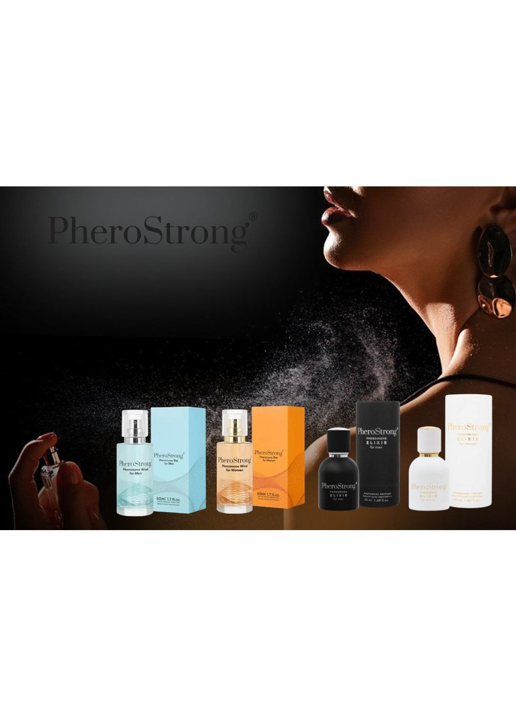 Духи с феромонами Pheromone Show для мужчин, 50 мл PheroStrong (363980388)