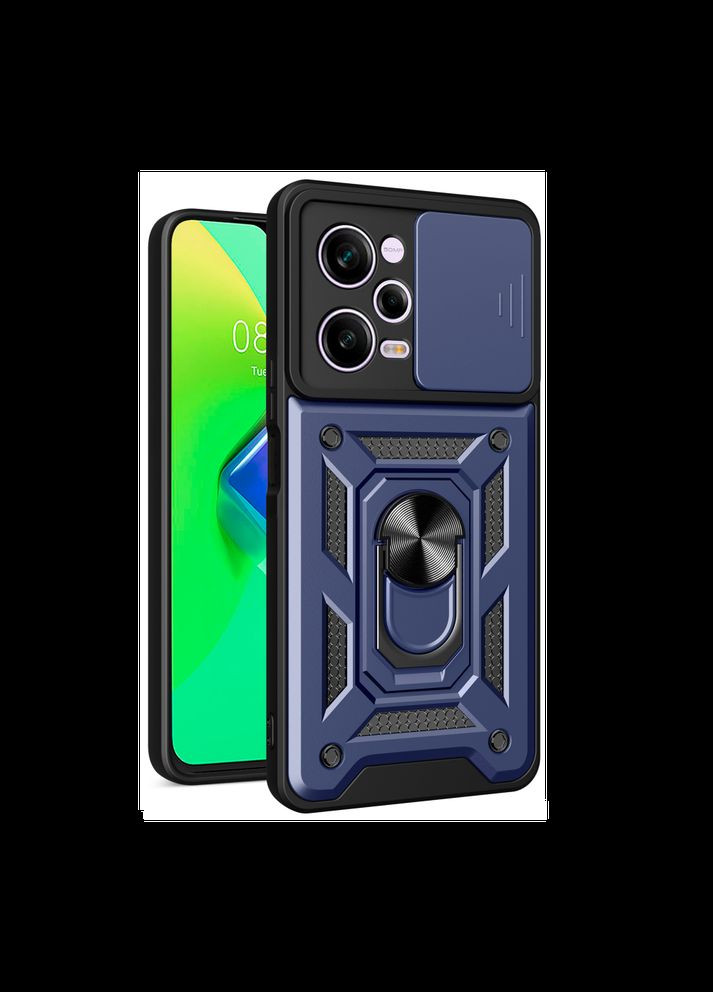 Чехол Armor Guard Shield для Xiaomi Redmi Note 12 Pro 5G Silver No Brand (315843960)