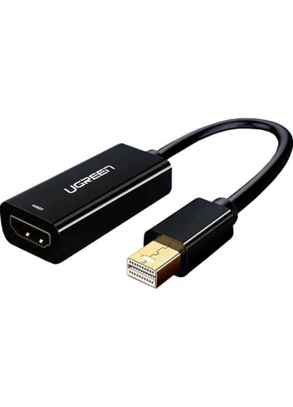 Переходник Mini DisplayPort M to HDMI F 1080p MD112 black (10461) Ugreen (399626634)