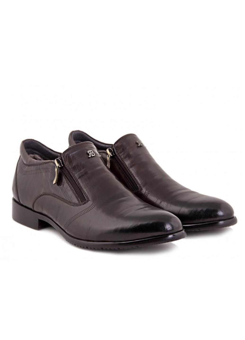 Коричневые зимние ботинки 7154035 цвет коричневый Carlo Delari