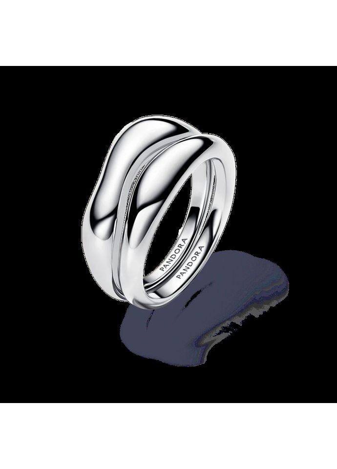 Срібна каблучка Пандора "Природне поєднання" роз'ємна 193264C00 Kabluchka (355347079)