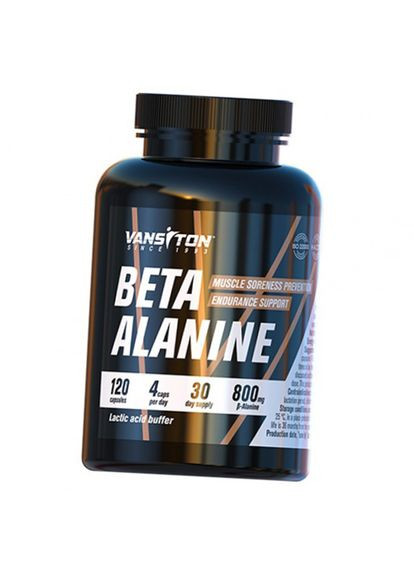 Бета Аланин в капсулах, Beta Alanine 800, Ванситон 120капс, Ванситон (27173017) Vansiton (315783806)