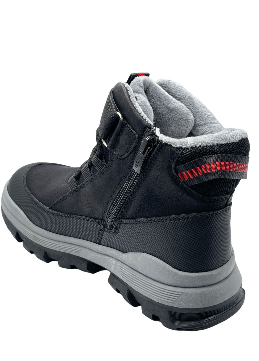 Черные повседневные зимние зимние ботинки Clibee