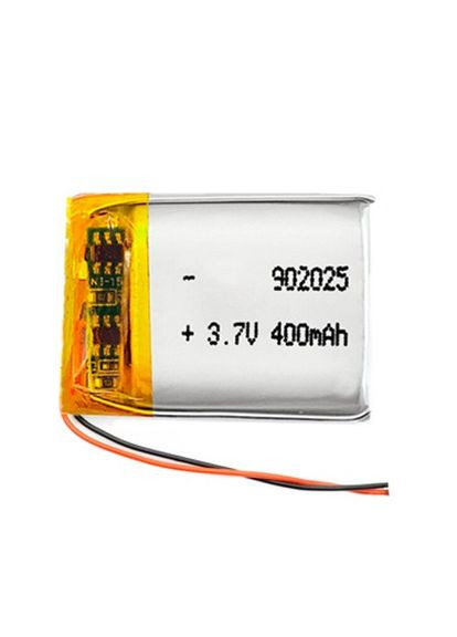 Аккумулятор Li-pol 3.7В 400мАч для RC моделей GPS MP3 MP4, 106641 No Brand 902025 (372492699)