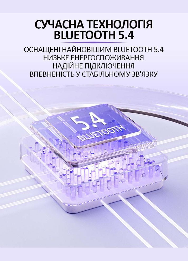 Наушники беспроводные LIVE BEAM 3 TWS с LED дисплеем, Bluetooth 5.4, ANC + ENC, 380mAh, IP55 Blue No Brand (322566777)