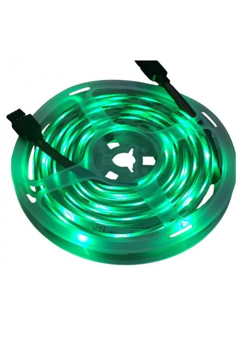 Стрічка світлодіодна RGB 3528 5 метрів — повний комплект 12V No Brand (323486422)