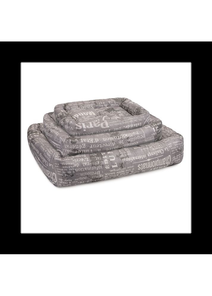 Лежак Print 2 для кошек и собак 60х52х14 см Природа (365653927)