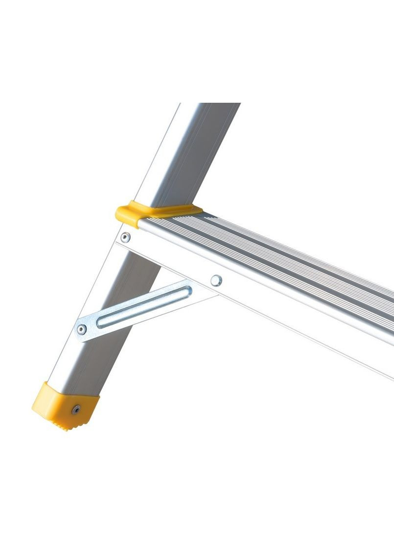 Драбина алюмінієва 6 ступеней, h=1280 мм (79-1106) Mastertool (340909797)