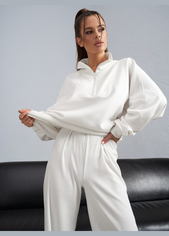 Спортивный костюм 14472 молочный ISSA PLUS (301276858)
