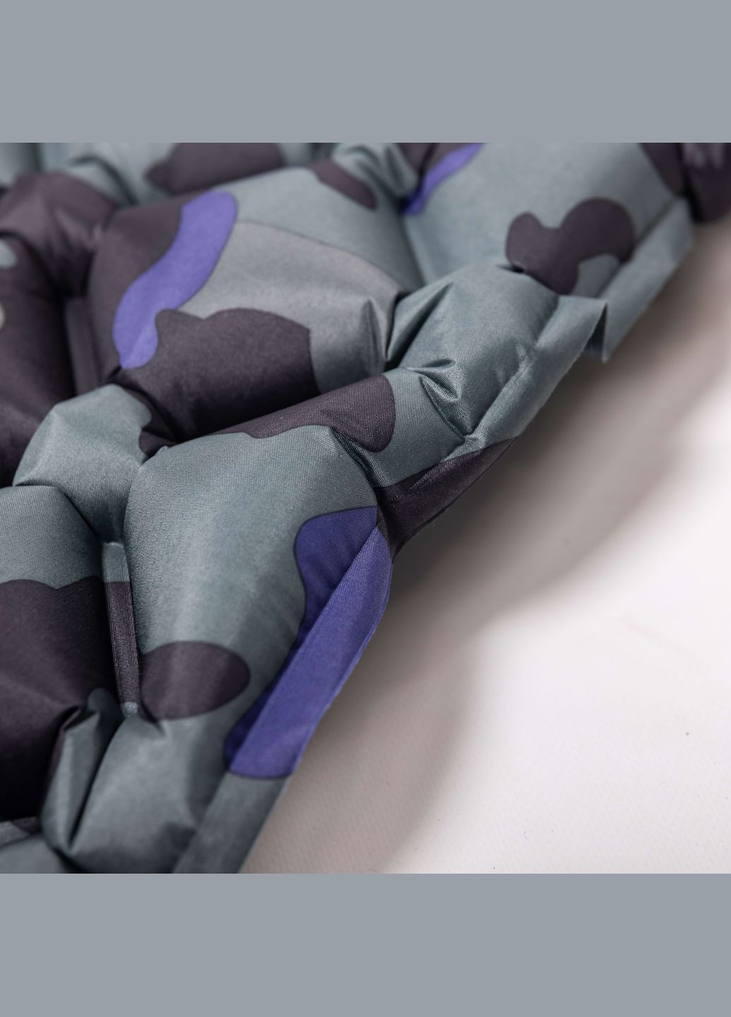 Надувной матрас с TPU 190*55*3 см с подушкой, камуфляж. LUGI (324071832)