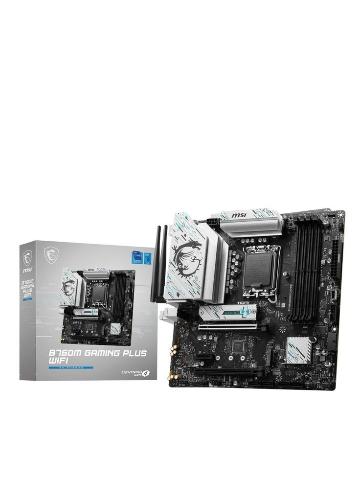 Материнская плата B760M Gaming Plus WiFi Socket 1700 MSI (332979221)
