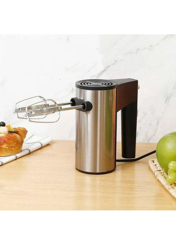 Портативний електричний міксер з 5 швидкостями тістоміс ручний з імпульсним режимом (EM436) Sokany (372478381)