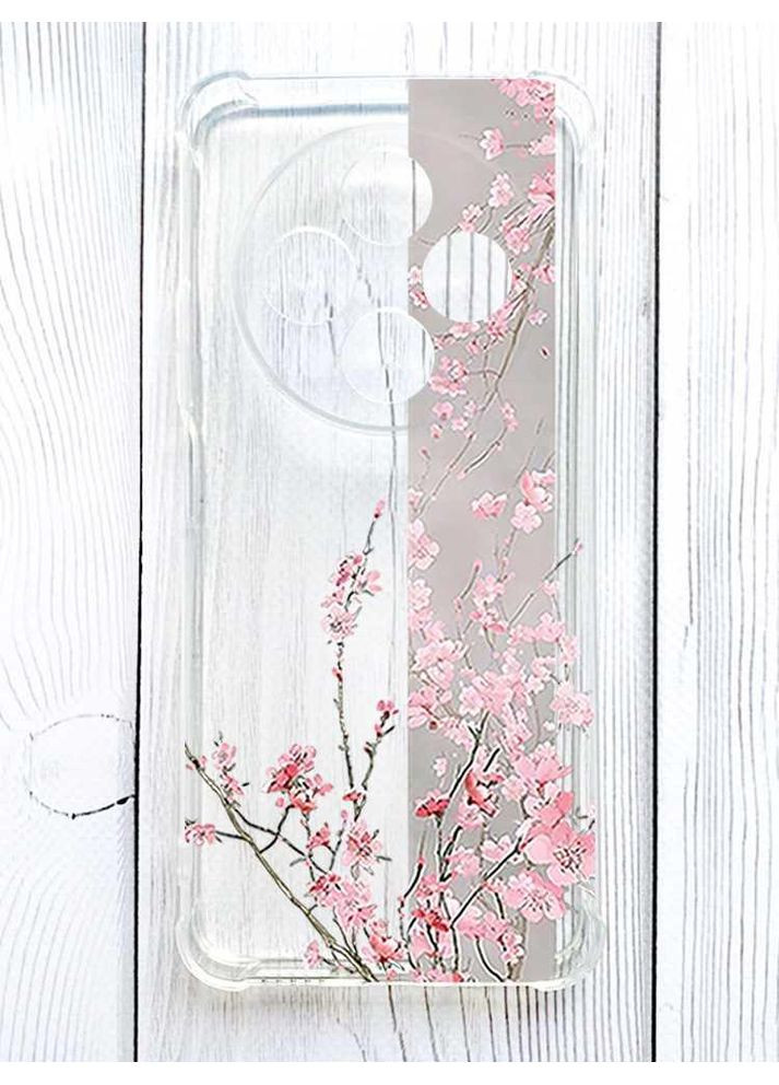 Чехол с утолщёнными углами на Xiaomi Redmi 14C / Poco C75 Сакура в цвету (принт 286) Creative (355404750)