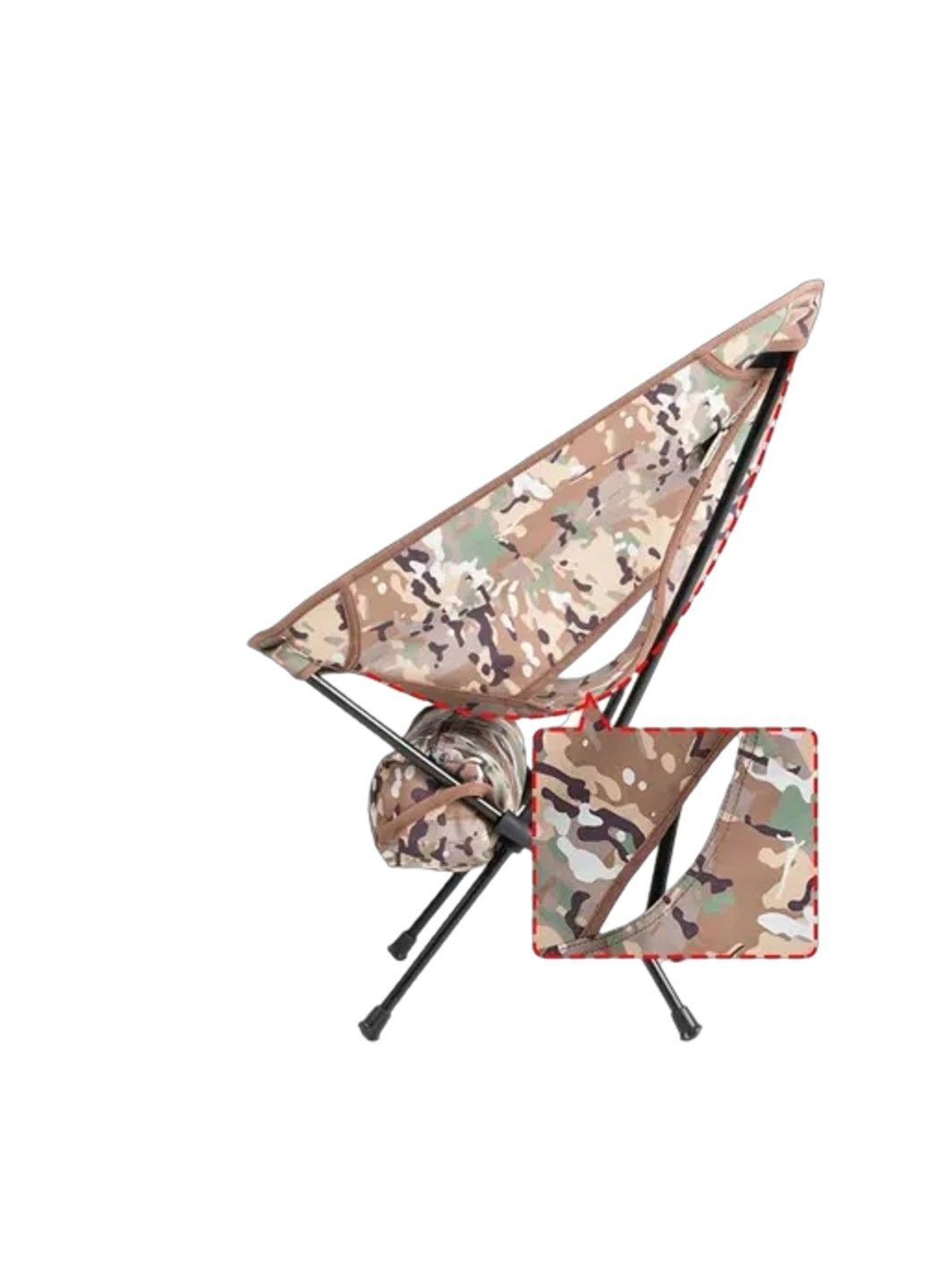 Розкладне крісло Mobi Garden Moon chair NX21665025 до 150 кг (Камуфляж) No Brand (332634923)