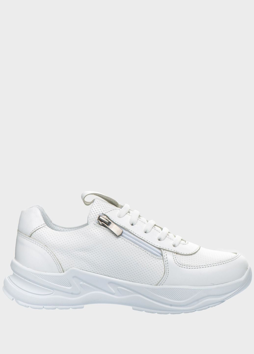 Белые всесезонные кроссовки Theo Leo
