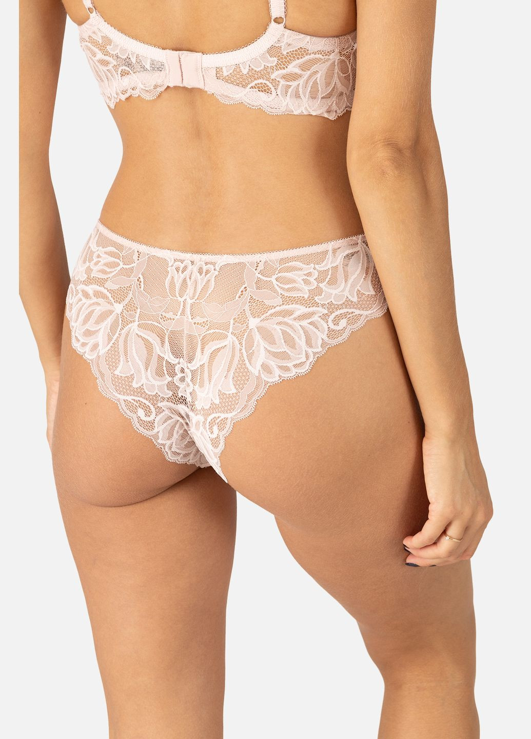 Жіночі труси бразильяно колір кремовий ЦБ-00257944 Lintex (306713089)
