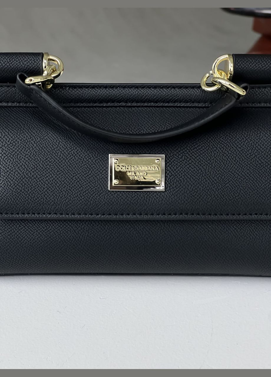 Сумка Дольче Габана Sicily - Premium чорний 19сm No Brand (322394084)