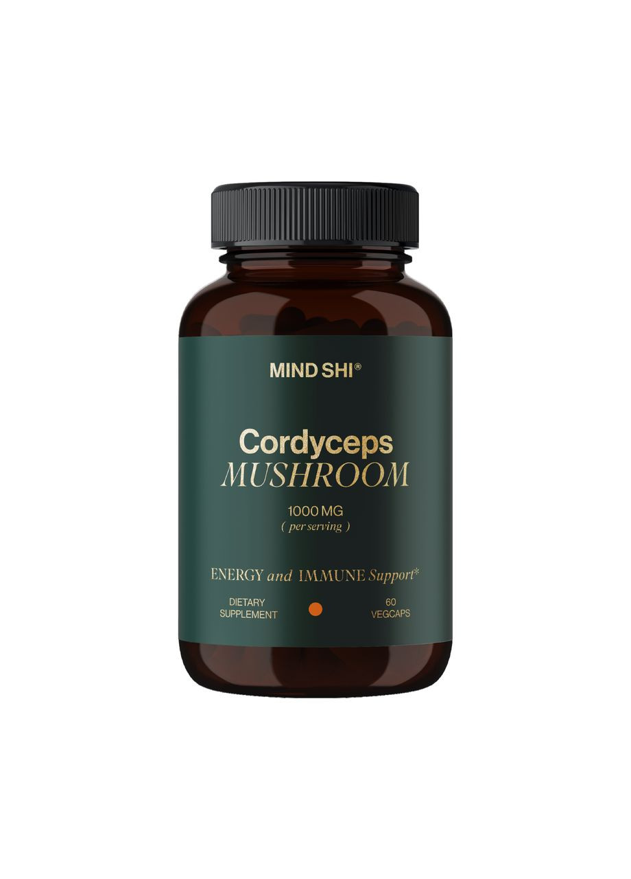 Cordyceps Mushroom 1000 mg - 60 vegcaps Mind Shi (369396441)