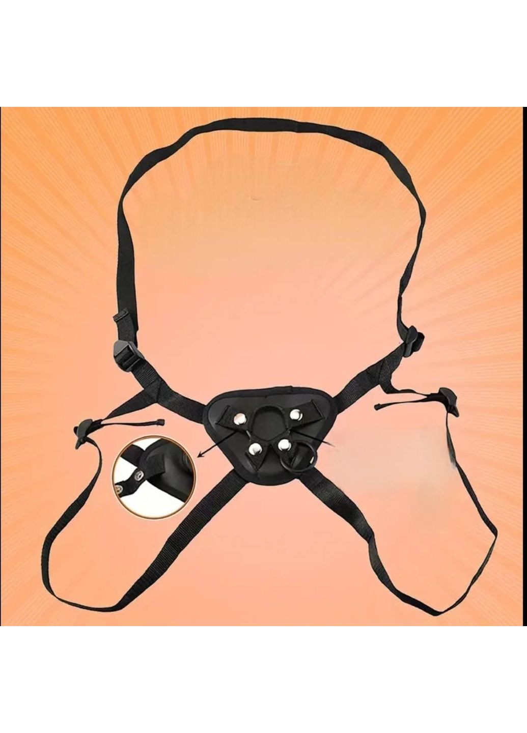 Страпон із трусиками силіконовий L (22см) No Brand (360899192)