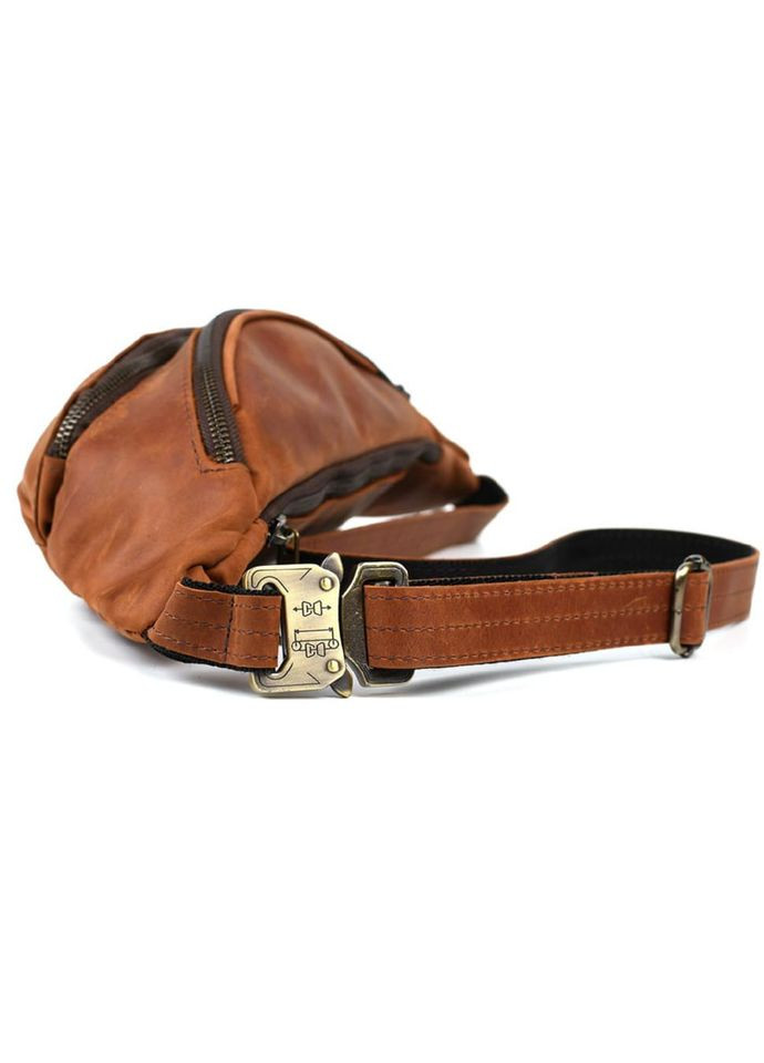 Шкіряна бананка з передньою кишенею RB-30351-3md TARWA (329151674)