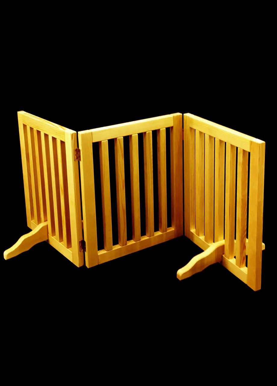 Парканчик обмежувач з дерева Фада 360 каррі (ЗБО-360403) No Brand (328605652)